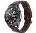 Correa cuero Samsung Galaxy Watch 3 45mm (marrón oscuro)