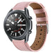 Correa cuero Samsung Galaxy Watch 3 45mm (rosa)