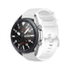 Samsung Galaxy Watch 3 45mm Premium Silicone Strap (White)