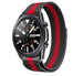 Samsung Galaxy Watch 3 45mm Milanese Strap (Black/Red)