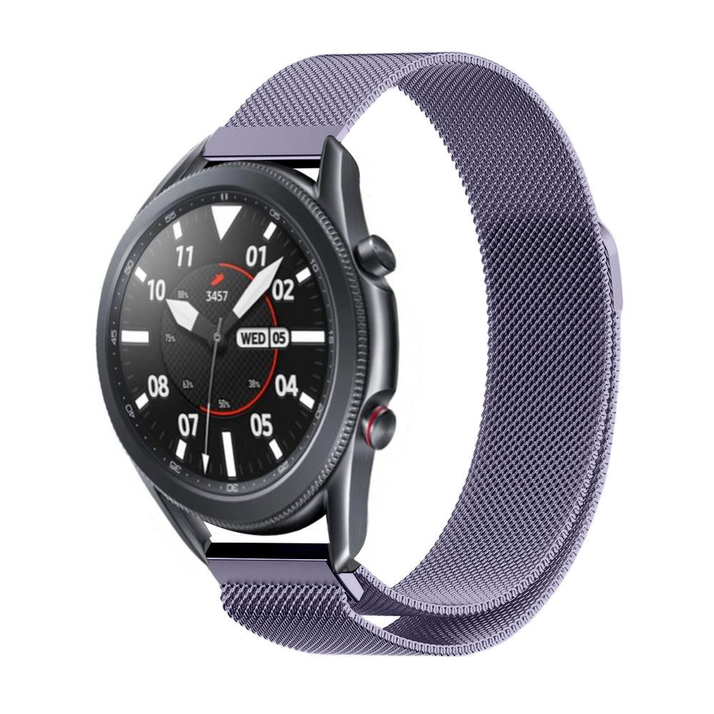 Correa milanesa Samsung Galaxy Watch 3 45mm (morado claro)