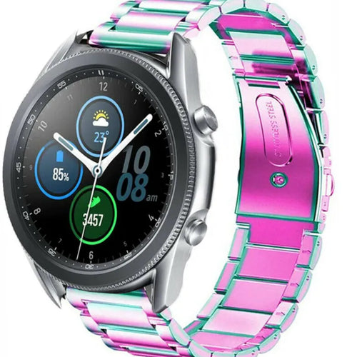 Steel Strap, on a watch, 3/4 front view