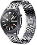 Correa acero pez Samsung Galaxy Watch 3 45mm (negro)