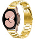 Correa acero Samsung Galaxy Watch 4 40mm (dorado)