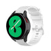Correa silicona lujo Samsung Galaxy Watch 4 - 40mm (blanco)