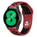 Correa deportiva Samsung Galaxy Watch 4 40mm (roja/negra)