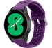 Correa silicona agujeros Galaxy Watch 4 - 44mm (morado)