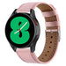 Correa cuero Samsung Galaxy Watch 4 44mm (rosa)
