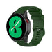 Correa silicona lujo Samsung Galaxy Watch 4 - 44mm (verde militar)