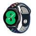 Correa deportiva Samsung Galaxy Watch 4 44mm (azul/arcoíris)