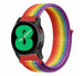 Correa nylon Samsung Galaxy Watch 4 44mm (arcoíris)