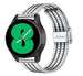 Correa acero inoxidable Galaxy Watch 4 - 44mm (plateado/negro)