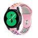 Correa deportiva Samsung Galaxy Watch 4 44mm (rosa/arcoíris)