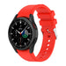 Correa silicona Samsung Galaxy Watch 4 Classic 42mm (rojo brillante)
