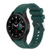 Correa silicona Samsung Galaxy Watch 4 Classic 42mm (verde oscuro)