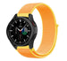 Correa nylon Samsung Galaxy Watch 4 Classic 42mm (amarillo claro)
