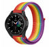 Correa nylon Samsung Galaxy Watch 4 Classic 42mm (arcoíris)