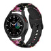 Correa silicona Samsung Galaxy Watch 4 Classic 46mm Flor Rosa