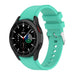 Samsung Galaxy Watch 4 Classic 46mm Silicone Strap Perfect Fit (Aqua)