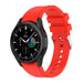 Samsung Galaxy Watch 4 Classic 46mm Silicone Strap Perfect Fit (Red)