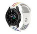 Correa deportiva Samsung Galaxy Watch 4 Classic 46mm (blanca/arcoíris)