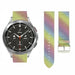 Correa cuero Samsung Galaxy Watch 4 Classic 42mm (arcoíris)