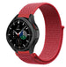 Correa nylon Samsung Galaxy Watch 4 Classic 42mm (roja)