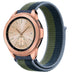 Correa nylon Samsung Galaxy Watch 42mm (verde azul oscuro)