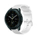 Correa silicona lujo Samsung Galaxy Watch 42mm (blanco)