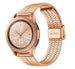 Correa acero inoxidable Samsung Galaxy Watch 42mm (oro rosa)