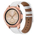 Correa cuero Samsung Galaxy Watch 42mm (blanco)
