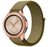 Correa nylon Samsung Galaxy Watch 42mm (oliva)