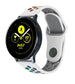 Correa deportiva Samsung Galaxy Watch 42mm (blanca/arcoíris)