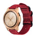 Correa nylon con hebilla Samsung Galaxy Watch 42mm (rojo)