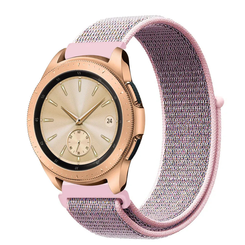 Nylon Strap, on a watch, 3/4 front view