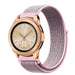 Correa nylon Samsung Galaxy Watch 42mm (arena rosa)