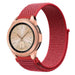 Correa nylon Samsung Galaxy Watch 42mm (roja)