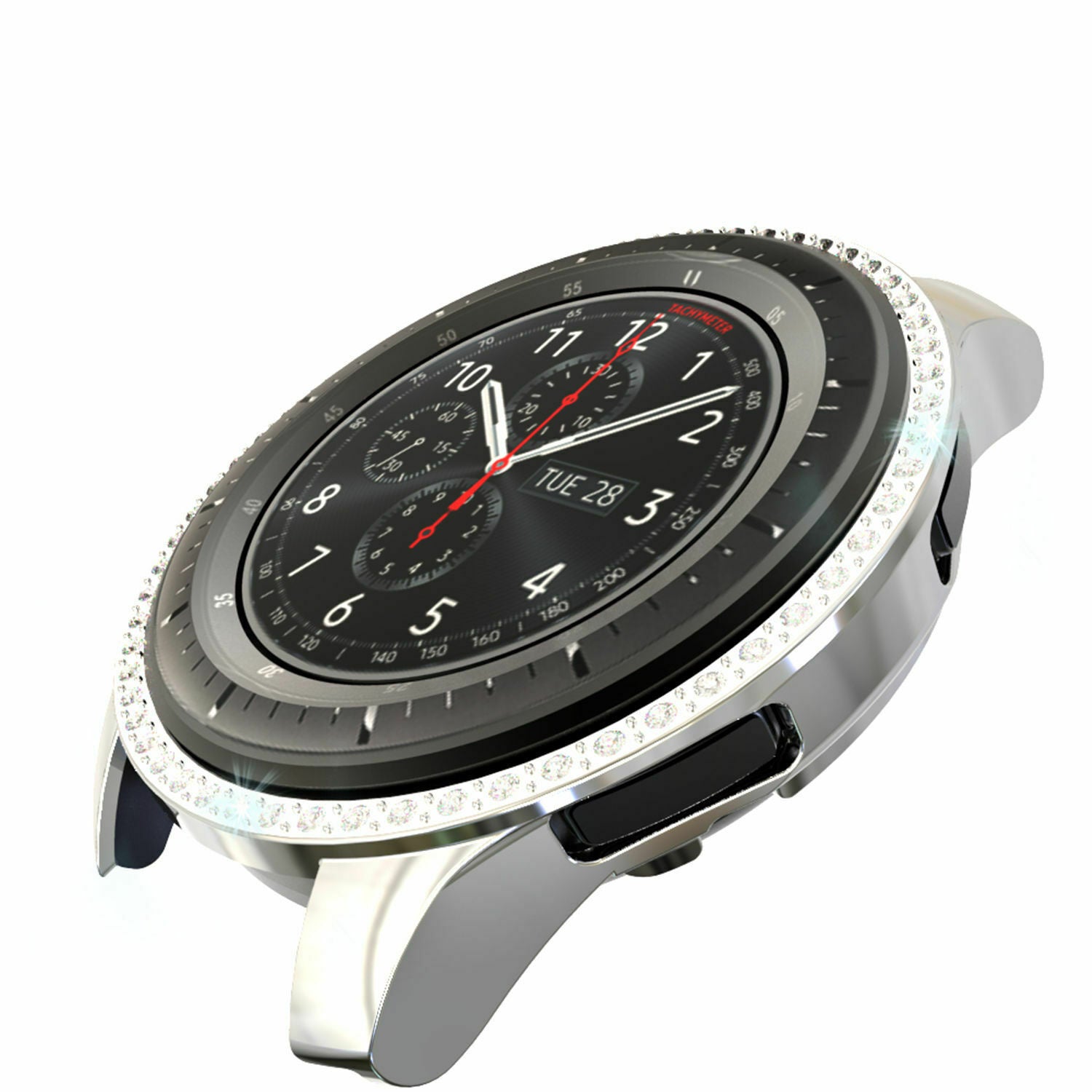 Funda con diseño de diamante para Samsung Galaxy Watch de 42 mm
