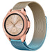 Correa milanesa Samsung Galaxy Watch 42mm (azul/dorado)