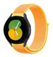 Correa nylon Samsung Galaxy Watch 5 - 40mm (amarillo claro)
