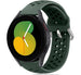 Correa silicona agujeros Samsung Galaxy Watch 5 - 40mm (verde militar)