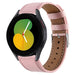 Correa cuero Samsung Galaxy Watch 5 - 40mm (rosa)