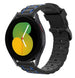 Samsung Galaxy Watch 5 40mm Silicone Strap Tough (Black/Blue)