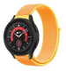 Correa nylon Samsung Galaxy Watch 5 Pro (amarillo claro)
