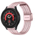 Correa acero inoxidable Galaxy Watch 5 Pro (rosa rosa)