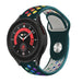 Samsung Galaxy Watch 5 Pro Sport Strap (Fir Green/Rainbow)