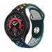 Samsung Galaxy Watch 5 Pro Sport Strap (Fir Green/Rainbow)