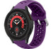 Correa silicona agujeros Galaxy Watch 5 Pro (morado)