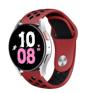samsung-galaxy-watch-5-sportarmband-rot-schwarz