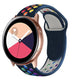 Correa deportiva Samsung Galaxy Watch Active (azul oscuro/arcoíris)